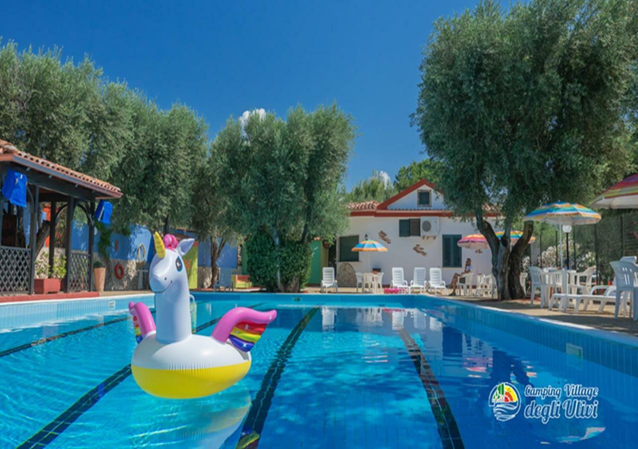 Camping Village Degli Ulivi Mattinata Eksteriør bilde